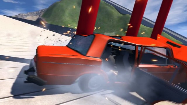 BeamNG DRIVE mod car VAZ 2106 Crash Test