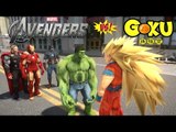 The Avengers vs Goku - Hulk, Iron Man, Captain America and Thor vs Goku - EPIC BATTLE