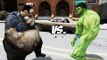 THE INCREDIBLE HULK VS BOOMER (Left 4 Dead) - GREAT BATTLE - GTA IV