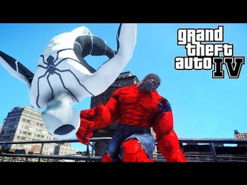 SPIDERMAN (Future Foundation) VS RED HULK - EPIC BATTLE