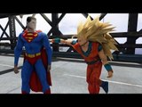 SUPERMAN VS GOKU - GREAT BATTLE - GTA IV