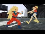 GOKU VS LUFFY - DRAGON BALL FIGHT ONE PIECE - GTA IV