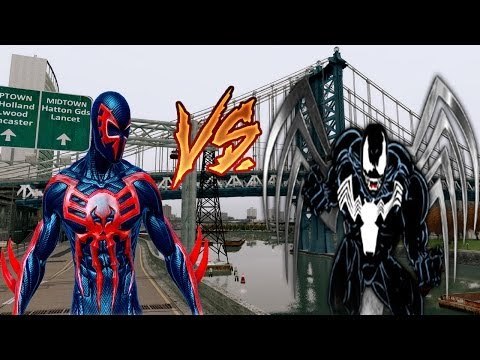 SPIDERMAN 2099 VS VENOM - EPIC BATTLE - GTA IV