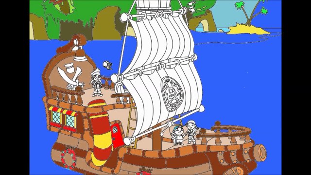 Jake and the Neverland Pirates - Coloring Pages for Kids - Full Coloring Book #2