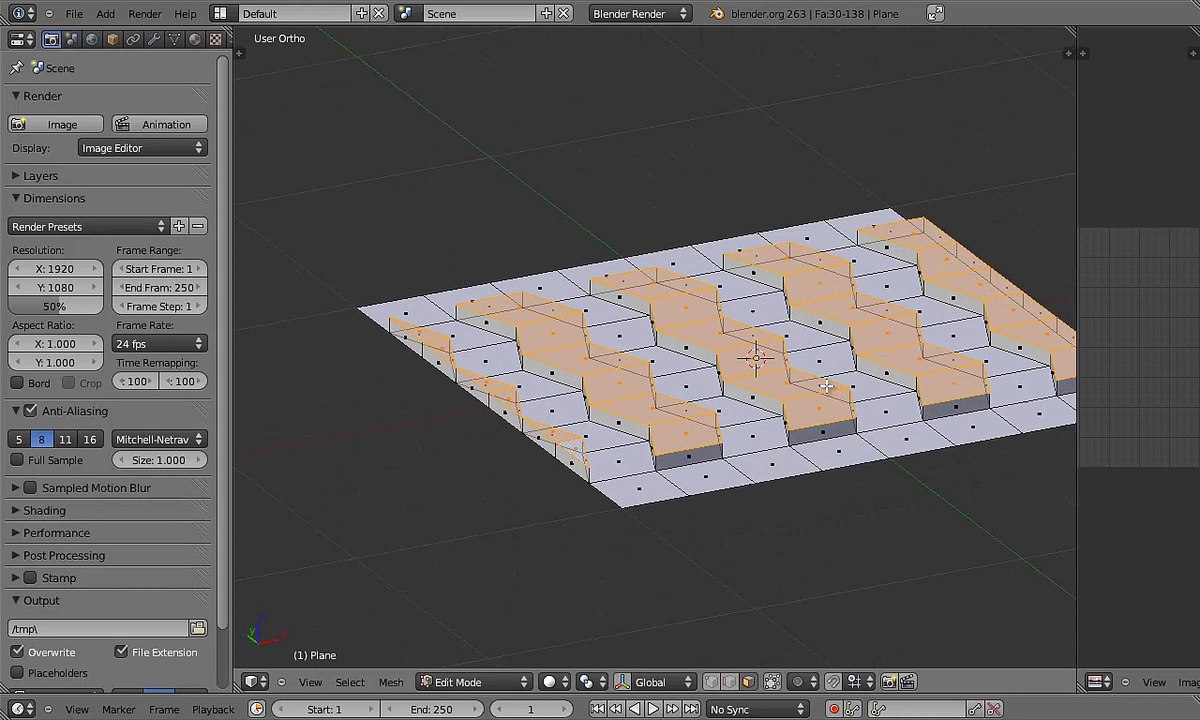Chapter 2 - 4 - The Tire Tread Modeling Method