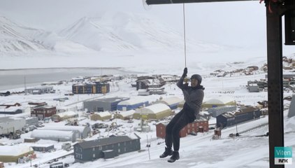 Freefall without secured rope