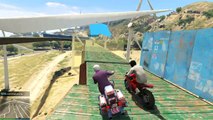 STUNTS AND WINDMILLS! | GTA 5 Funny Moments