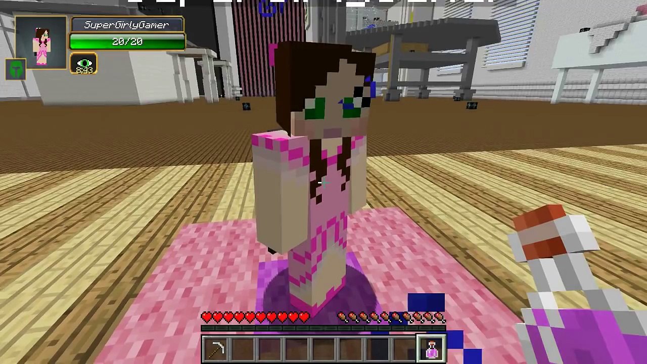 Minecraft: PAT & JENS REAL LIFE HOUSE HUNGER GAMES - Lucky Block Mod - Modded Mini-Game