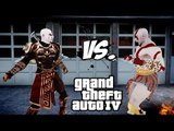 KRATOS VS KRATOS (GOD ARMOR) | GOD OF WAR FIGHT | GTA IV