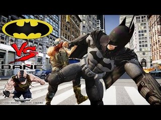 Batman vs Bane - The Dark Knight Rise Battle - Grand Theft Auto