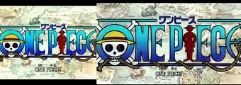 One Piece opening 1 We Are! (DVD and Special Edition comparison)