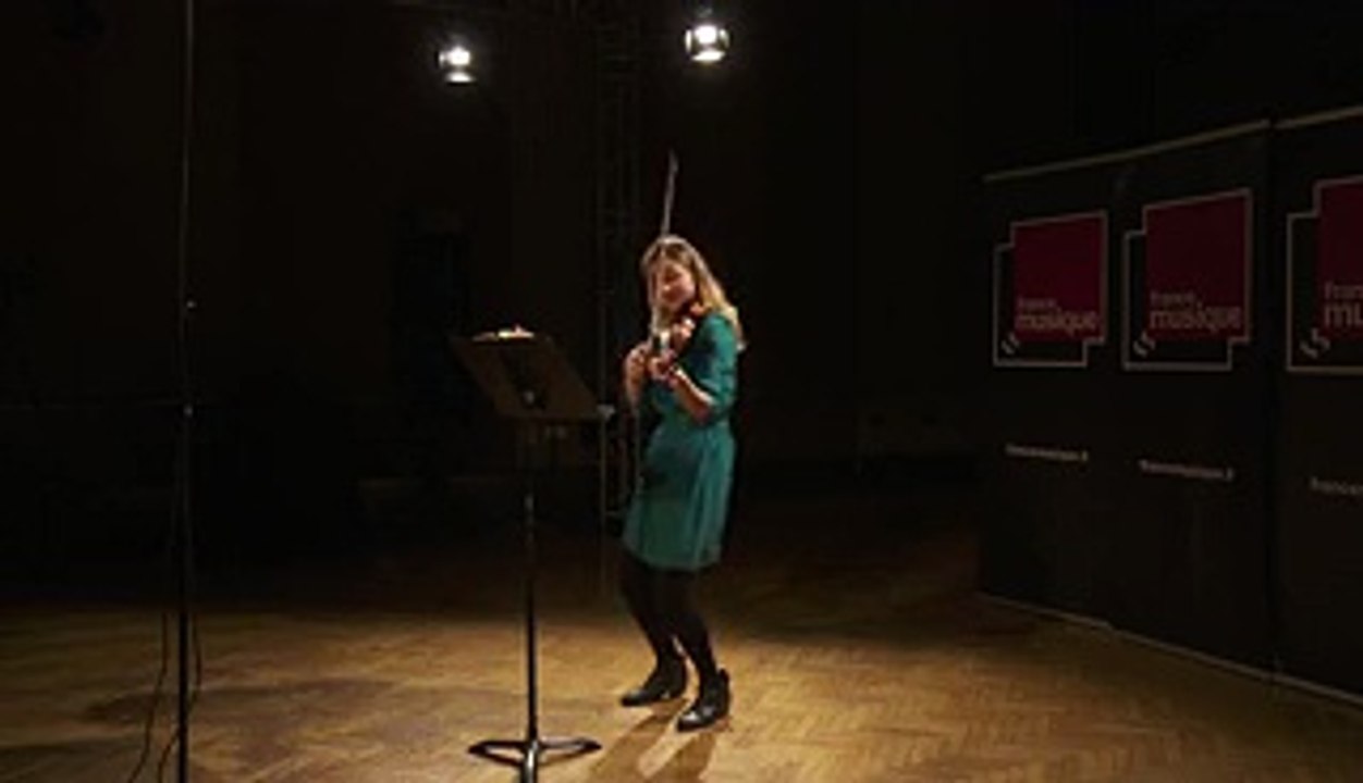 Bach - Partita n°3 Gavotte en rondeau par Deborah Nemtanu - Le live de la matinale -