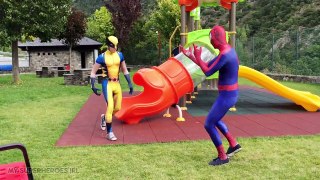 The Amazing Spiderman vs Wolverine vs Carnage - Real Life Superhero Movie