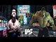 THE INCREDIBLE HULK VS WOLVERINE (X-MEN ORIGINS) | GREAT BATTLE | GTA IV
