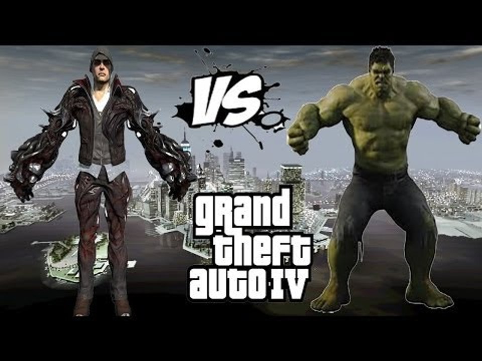ALEX MERCER (Prototype) vs HULK - EPIC BATTLE