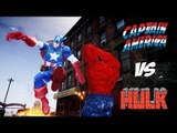 CAPTAIN AMERICA VS RED HULK - EPIC BATTLE - GTA IV