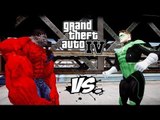 GREEN LANTERN VS RED HULK - EPIC BATTLE - GTA IV