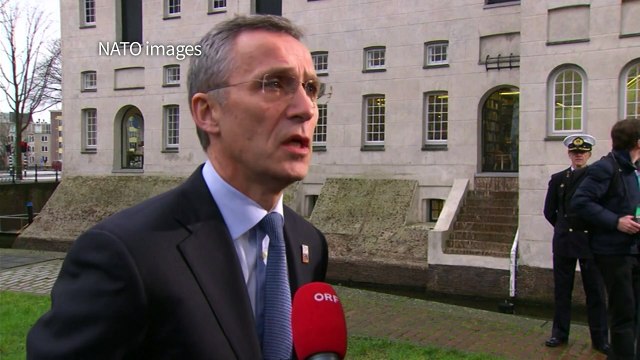 NATO says Russian air strikes 'undermining' Syria peace efforts