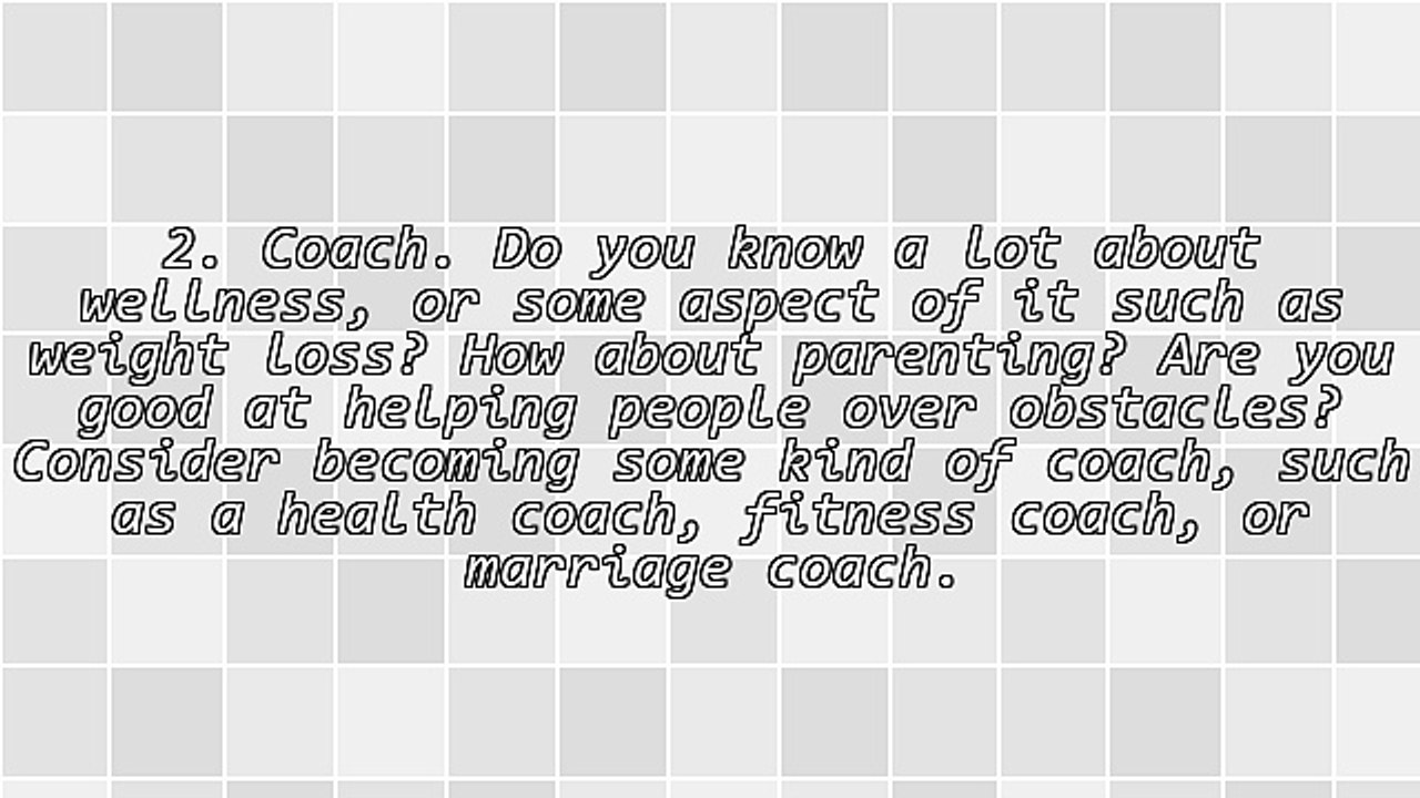 Ten Great Ways To Make Money From Home