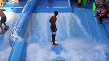 Nazari Shredding the FLowrider in Pattaya Thailand! Pro Flowboarder (FULL HD)