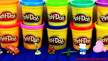 Happy Valentines Day! Play Doh Hearts Thomas and Friends Peppa Pig Cars 2 Kinder Surprise