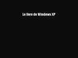 (PDF Télécharger) Le livre de Windows XP [PDF] en ligne