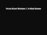(PDF Télécharger) Poche Visuel Windows 7 2e Maxi Volume [lire] Complet Ebook