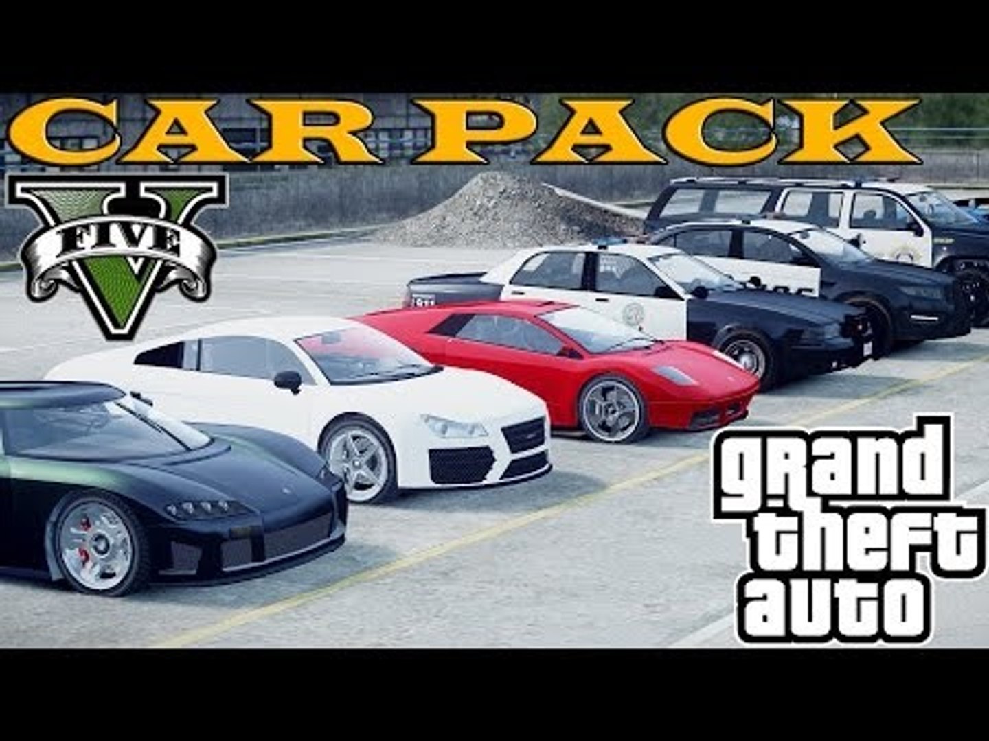 ⁣GTA 5 CARS PACK FOR GTA 4