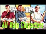 GRAND THEFT AUTO IV: GTA V All Main Characters New Pack