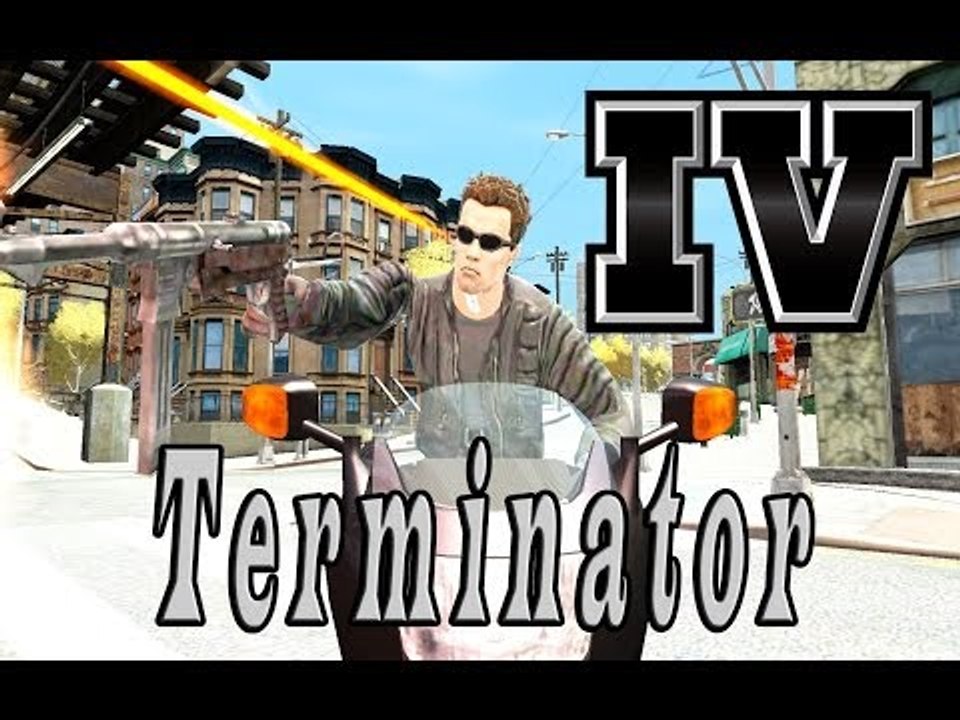 GRAND THEFT AUTO IV: TERMINATOR ARNOLD SCHWARZENEGGER