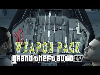 GTA IV: KassenBR's Weapon Gun Pack 2014
