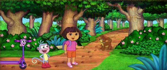 Dora the Explorer - Dora and Boots Rescue the Puppies! Cartoon Video Game for Kids