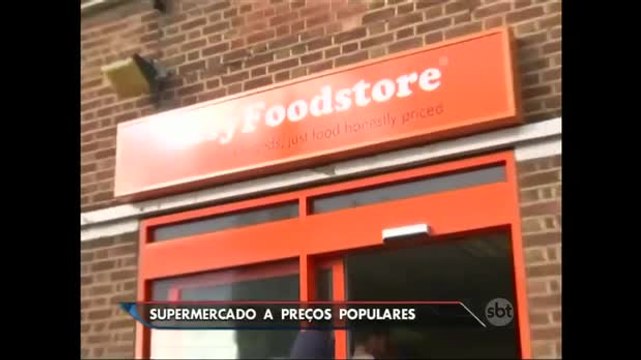 Supermercado em Londres vende tudo por pouco mais de 1 real