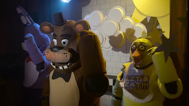 Five Nights At Freddys Live Action Music Video - FNAF Song