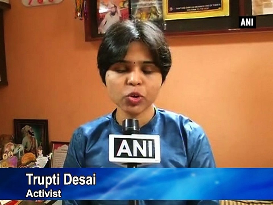 Will be meeting Shani temple authorities: Trupti Desai