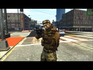 GRAND THEFT AUTO IV: BATTLEFIELD 4 US RECON