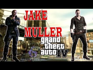 GRAND THEFT AUTO IV: JAKE MULLER - RESIDENT EVIL 6