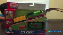 61 THOMAS AND FRIENDS REMOTE CONTROL PERCY TRACKMASTER Toy Trains for Kids Ryan ToysReview