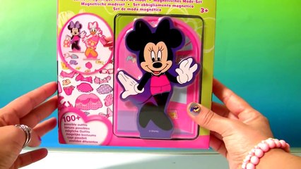 Download Video: Minnie Mouse & Daisy Duck Magnetic Dress Up Fashion Makeover Playset Minnies BowTique Bow