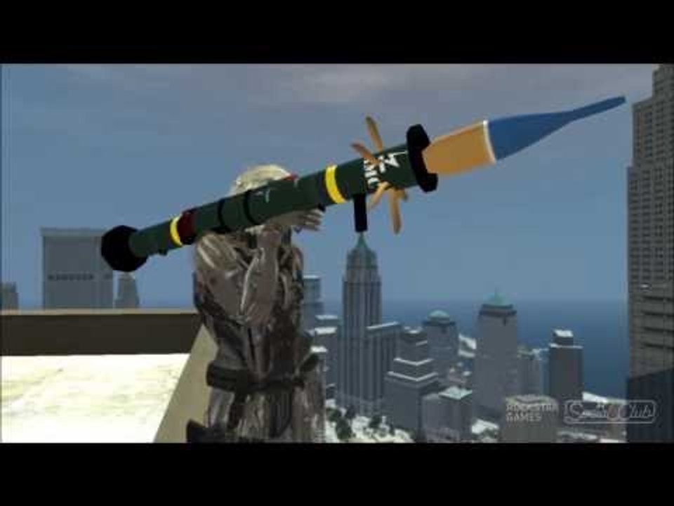 GRAND THEFT AUTO IV: Metal Gear Solid 4 Raiden + AT4 CS HP