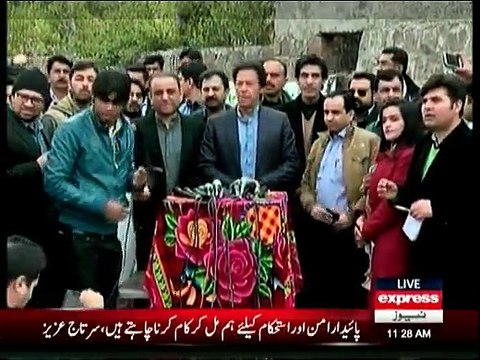 Imran Khan Media Talk at Islamabad - 6th February 2016