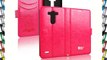 Pdncase Funda de Cuero para LG G3 LG-F400 Wallet case cover Color Rose