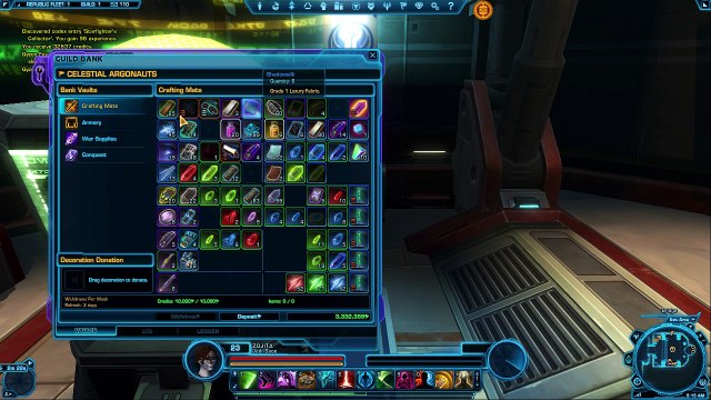 SWTOR - Reputation Spam - 1620