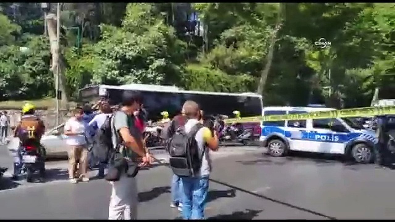 Beşiktaş’ta polise silahlı saldırı