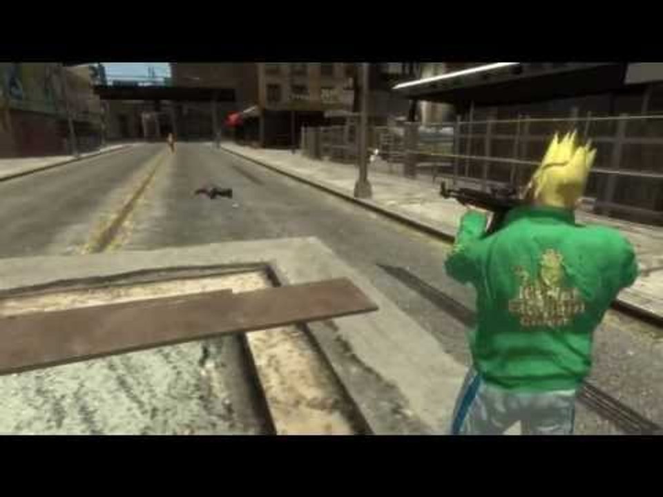 Niko Bellic GTA IV with new Spiky Haircut