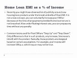 5 Golden Rules of Housing Loan EMI