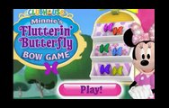 Mickey Mouse Clubhouse Minnies Flutterin Butterfly Bow Minnie Mouse Games