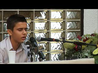 Hafiz Aziz Alili,Reciting Quran