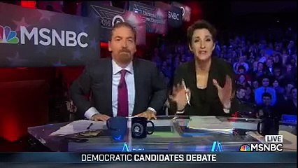 Moderator Hugs Candidates After Dem Debate