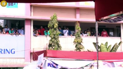 SONAM KAPOOR II VISIT XAVIERS INSTITUTE TO INAUGURATING II NEERJA BHANOT'S PLAQUE